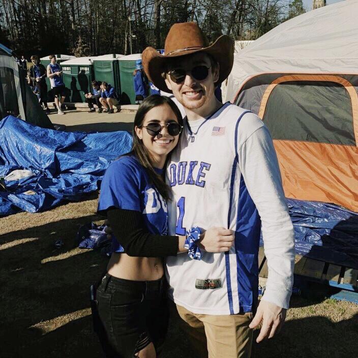 We got back to Duke and had a fun half-semester before COVID hit and we both went home.