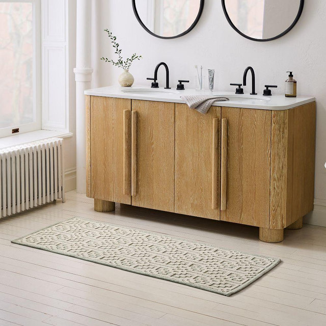 Welsh Bath Mat 24x60 Celadon