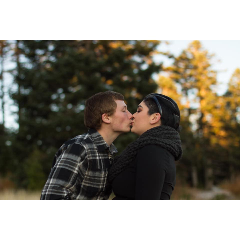 From our maternity shoot! Our good friend Rachael did the photos on Mary's Peak and it was FREEZING. But the end result of the pictures was so worth it!