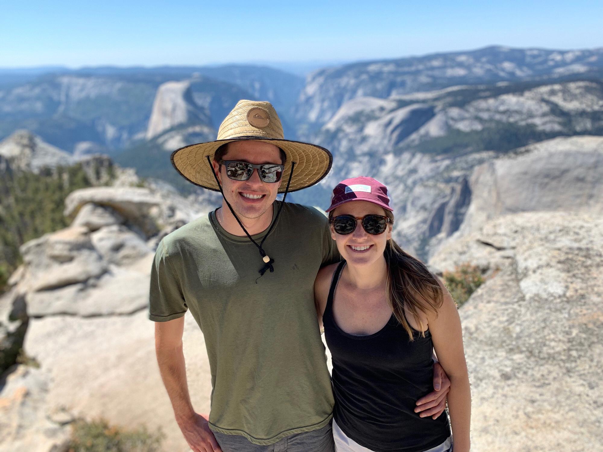 Clouds Rest hike in Yosemite.
