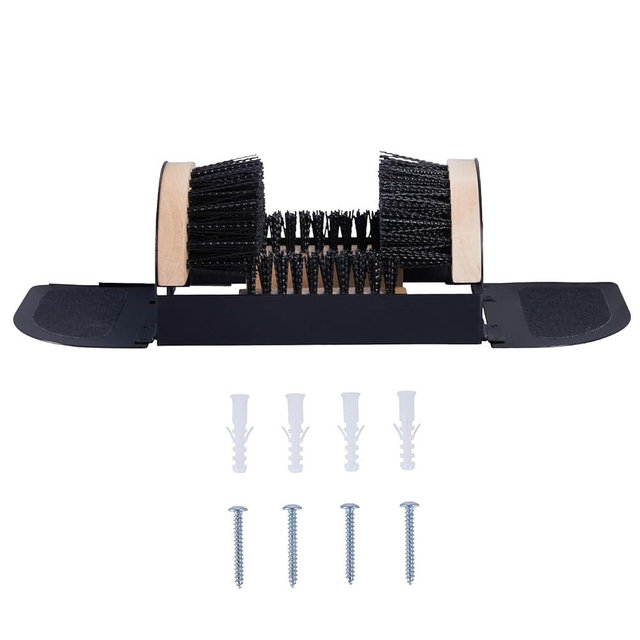 Legacy Boot Scrubber, Upgraded Bristles and Frame Strength - Shoe Scraper & Boot Cleaner Brush