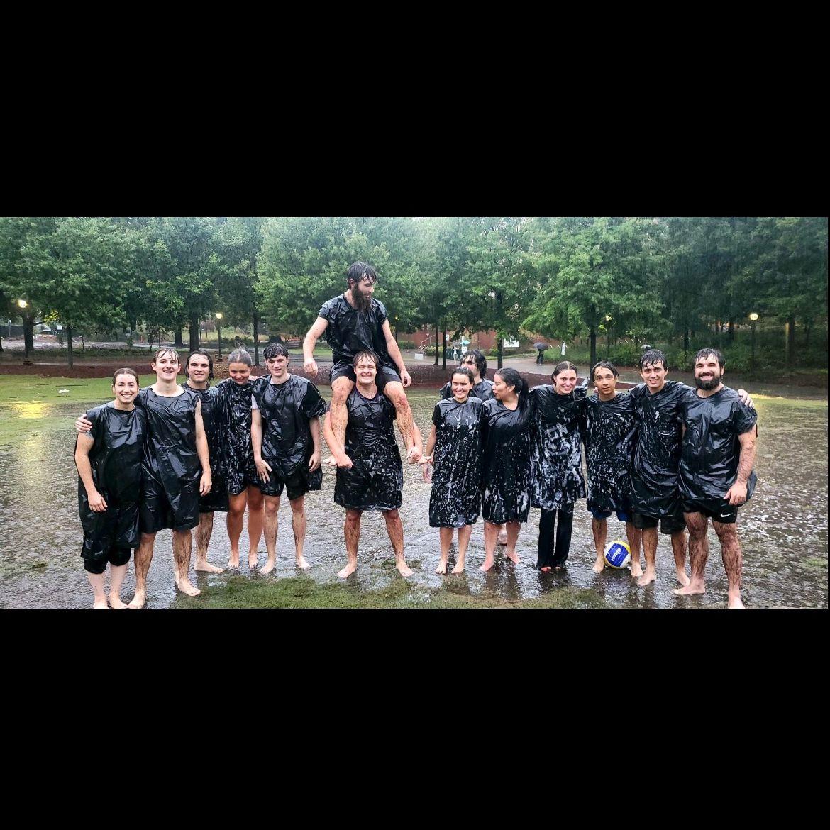 Body surfing on Tech Green anyone?