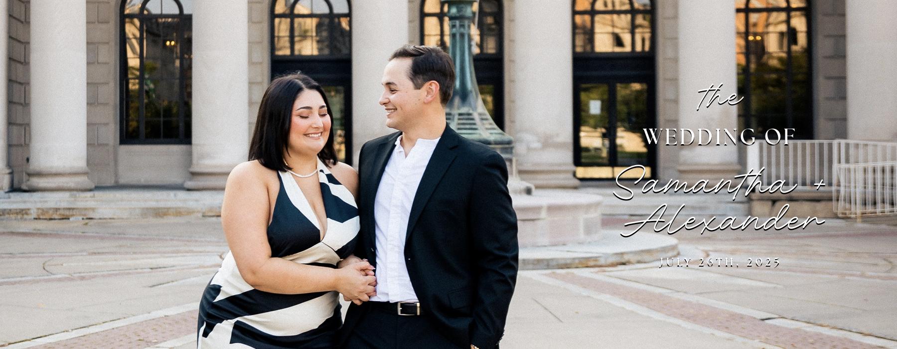 The Wedding Website of Samantha Marra and Alexander Marshall