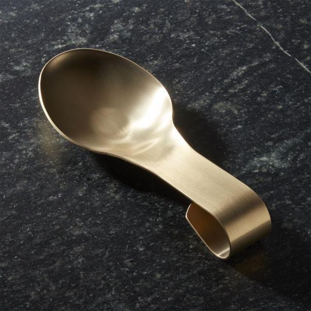 Gold Spoon Rest