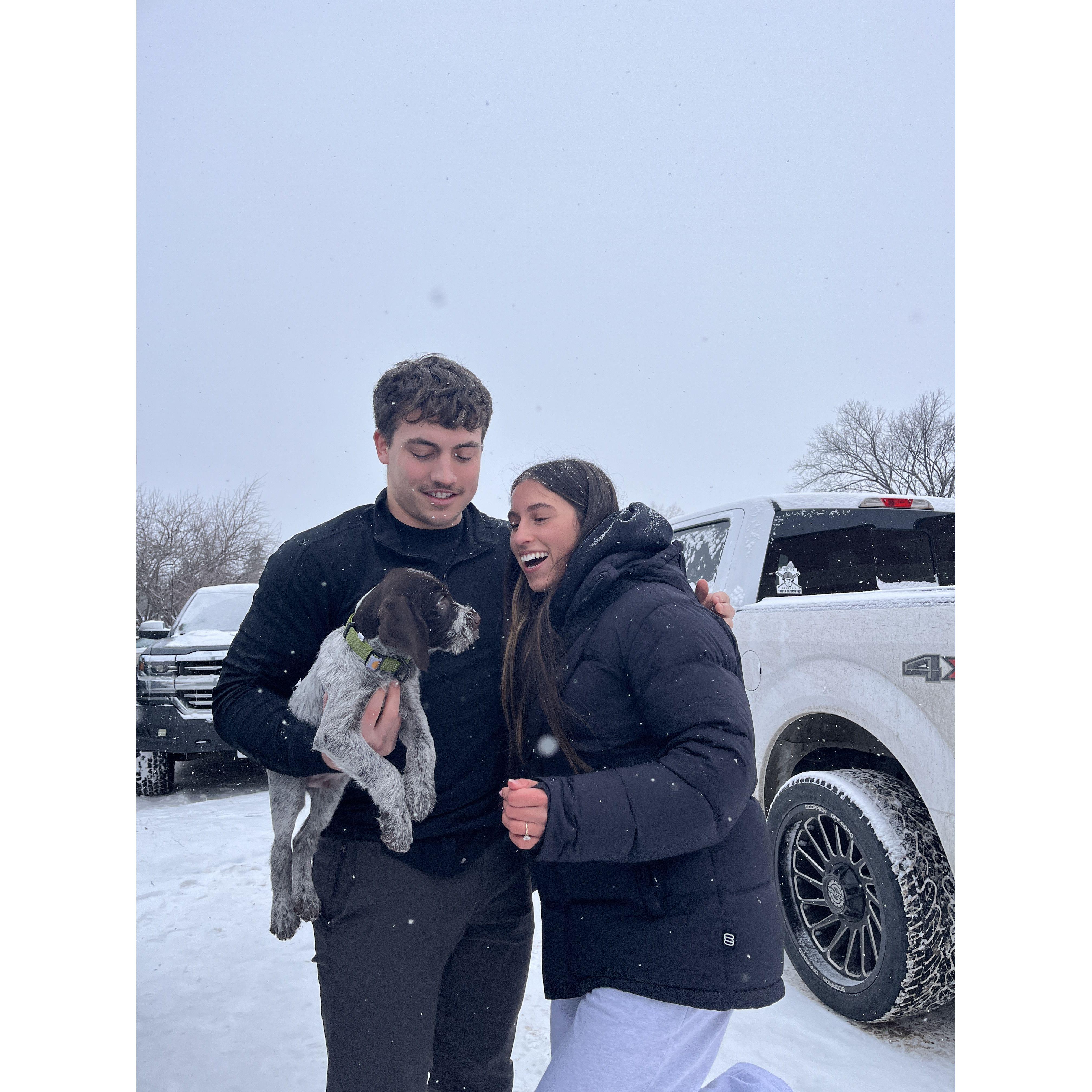 Marc surprised Gentrey w Chip