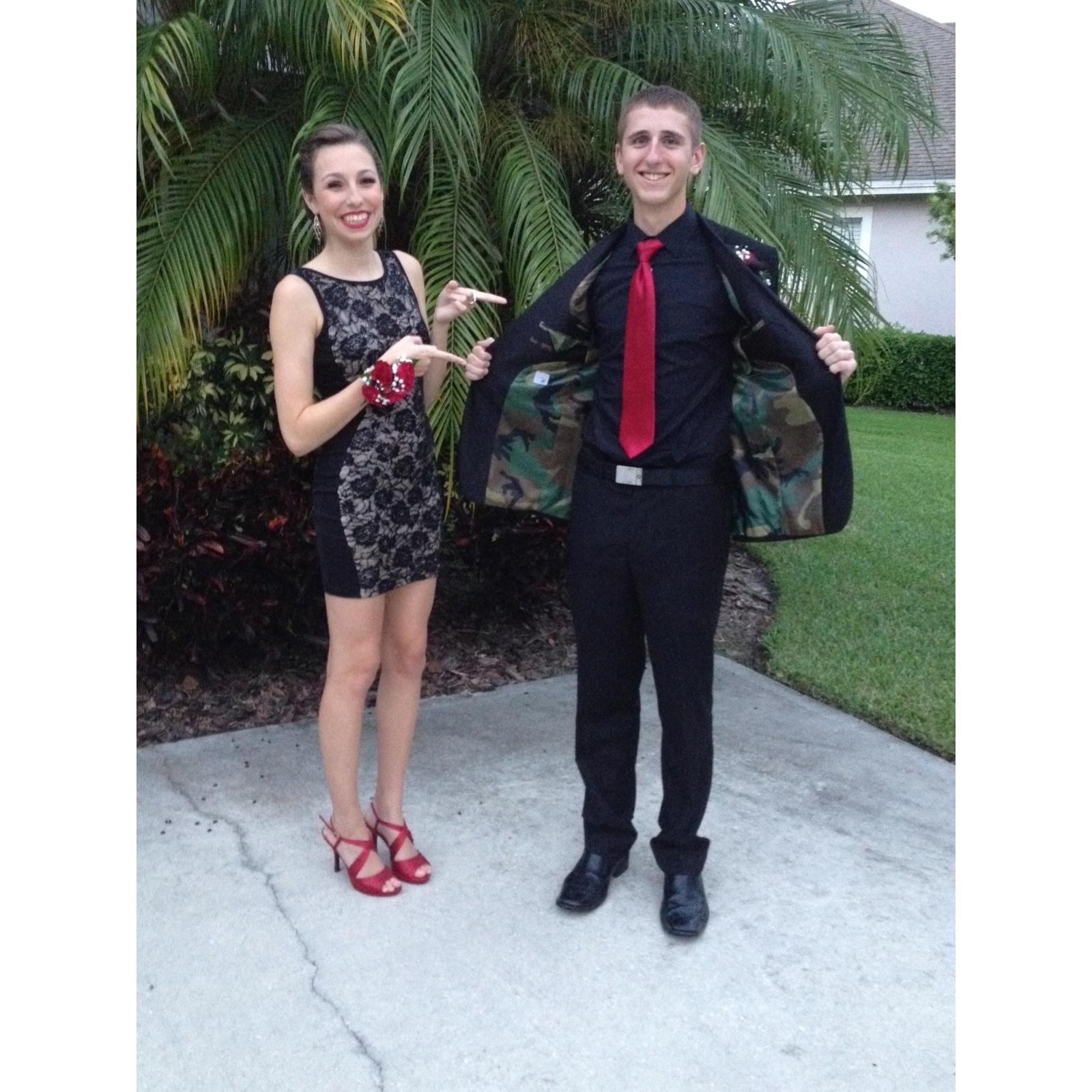 Our Senior homecoming, 2013