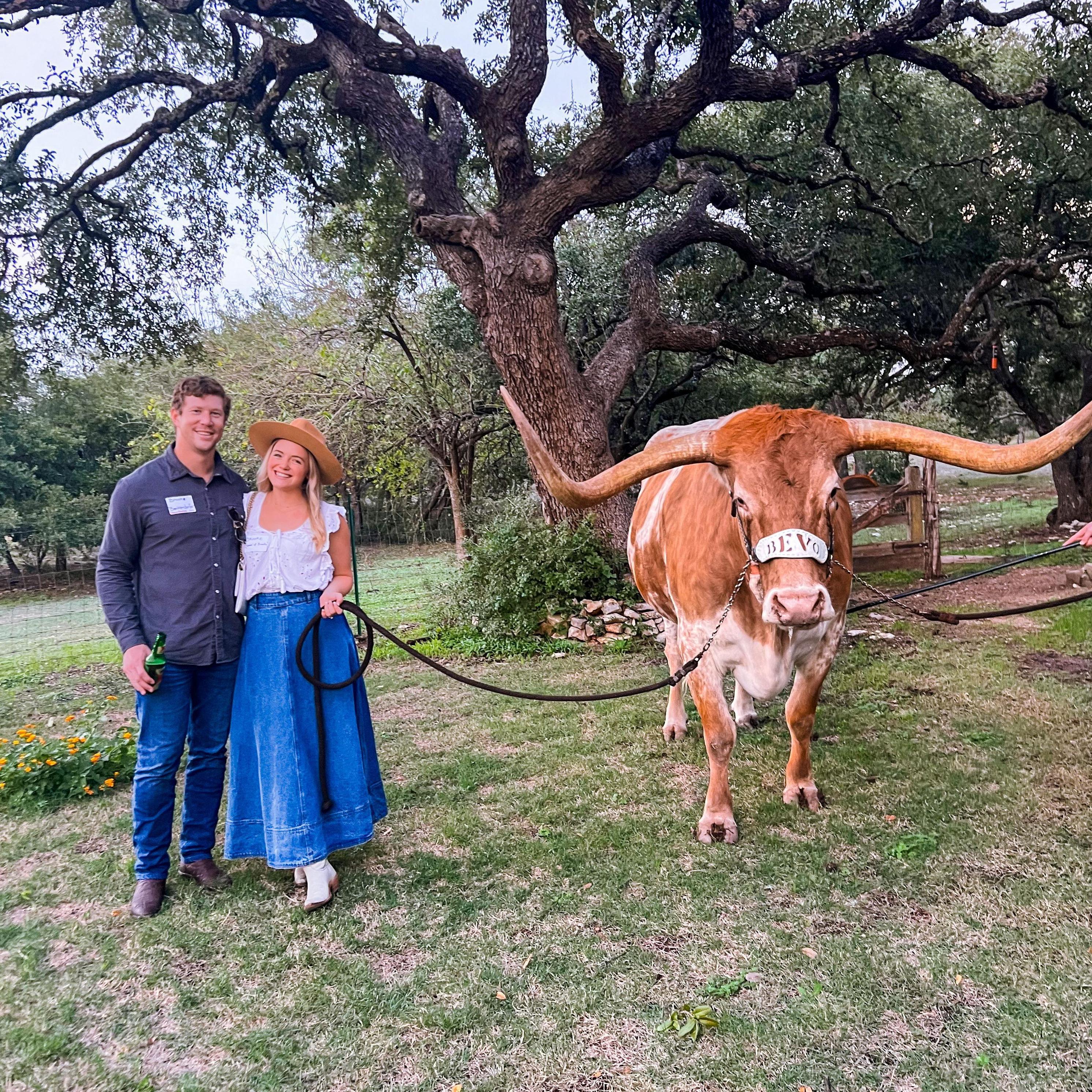 More pics with Bevo!