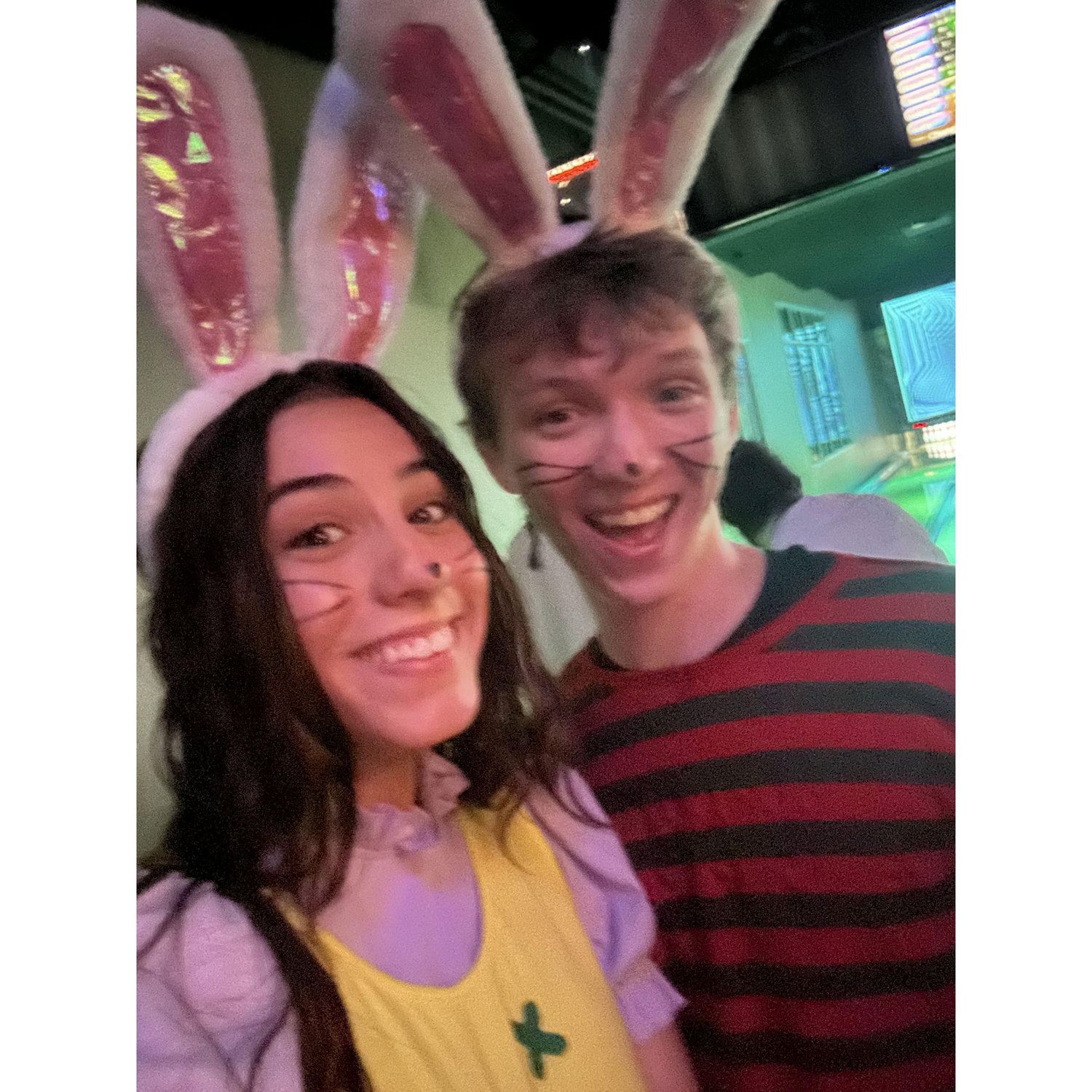 The fateful Max and Ruby costume...