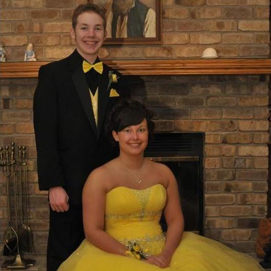 Junior prom. Word to the wise... don't pick yellow!