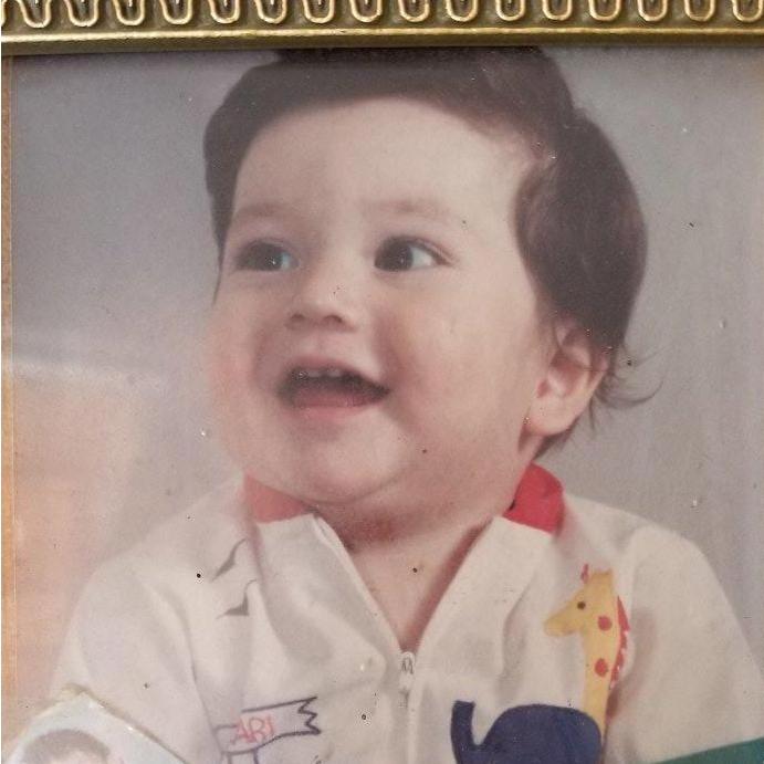Walter as Baby....That was his favorite outfit and would wear it every day!