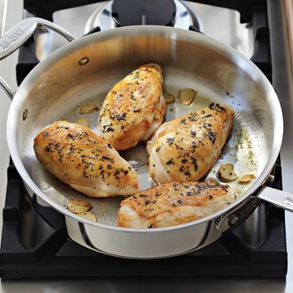 All-Clad d5 Stainless-Steel Sauté Pan 3 Qt