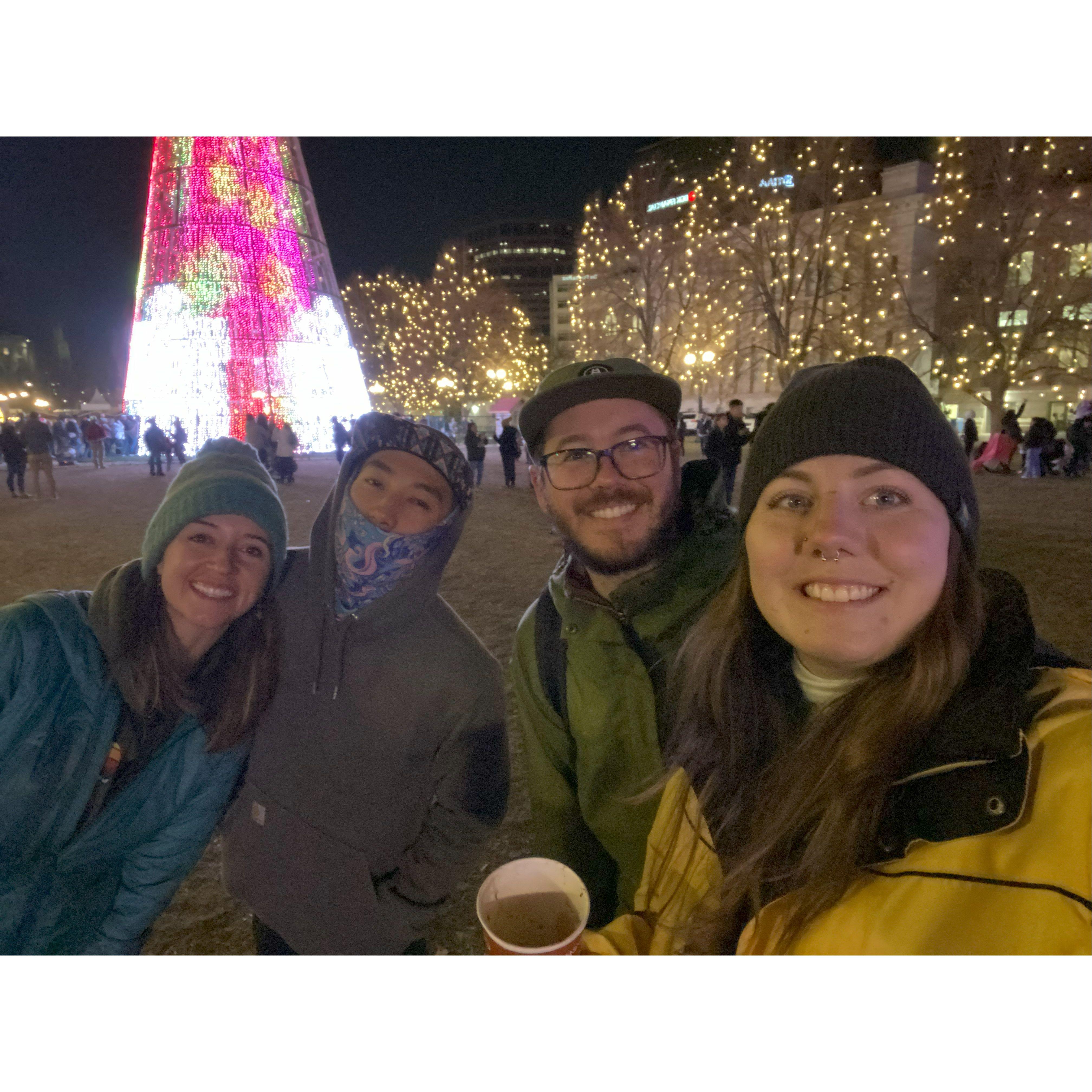 Visiting friends Brian and Hannah in Colorado for the holidays!