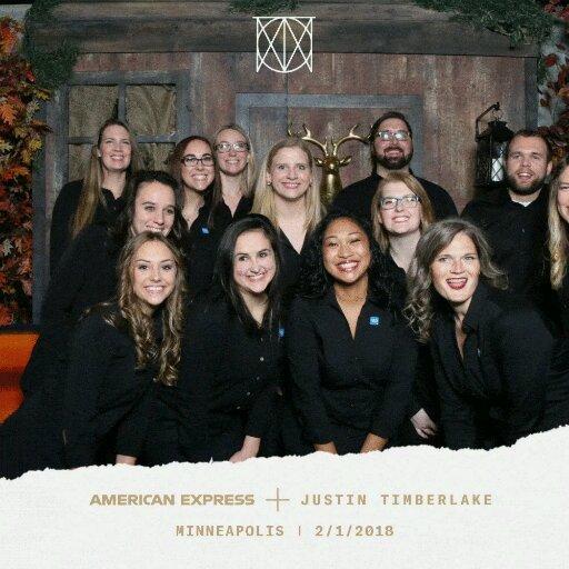 We worked an event at Paisley Park for the Superbowl with a group of Friends and JUSTIN TIMBERLAKE!