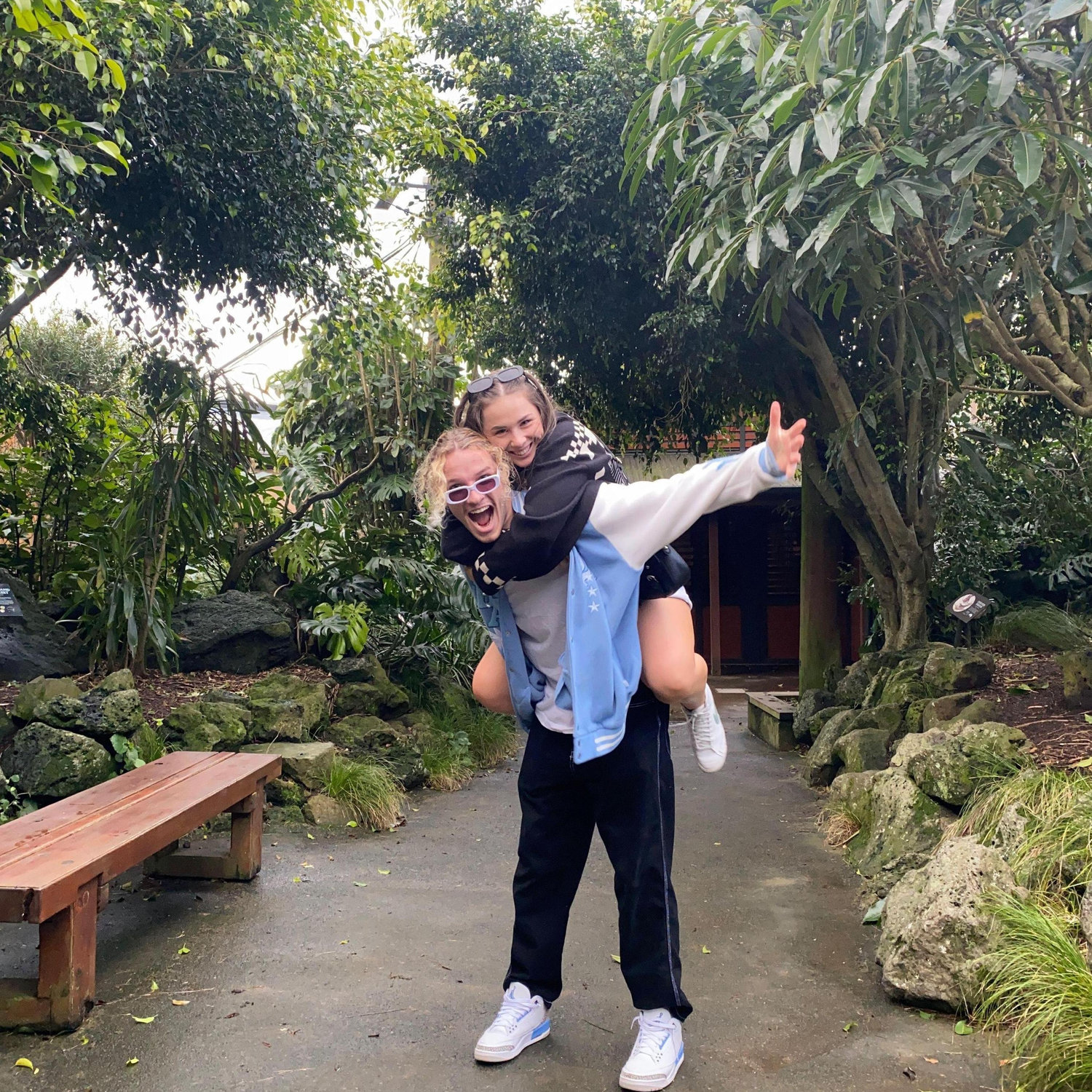 Our first time at the zoo together