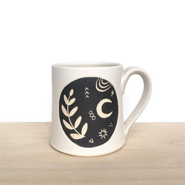Alchemy Moon Mug (Handmade by our friend & fellow artist Jessica)