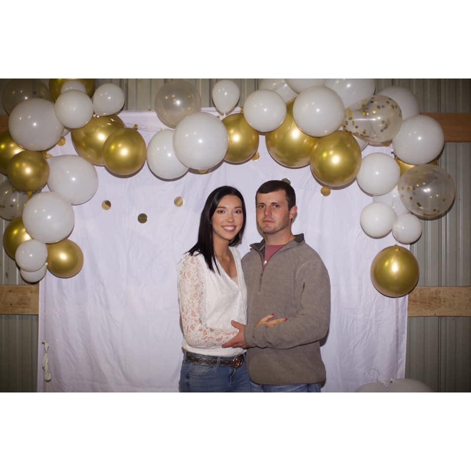 Us at our engagement party!