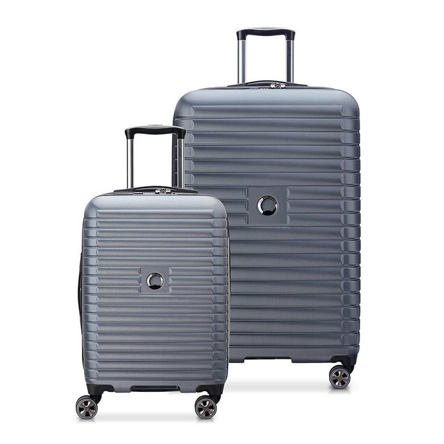 DELSEY PARIS Cruise 3.0 Hardside Expandable Luggage with Spinner Wheels, Graphite, 2 Piece Set (20/28)