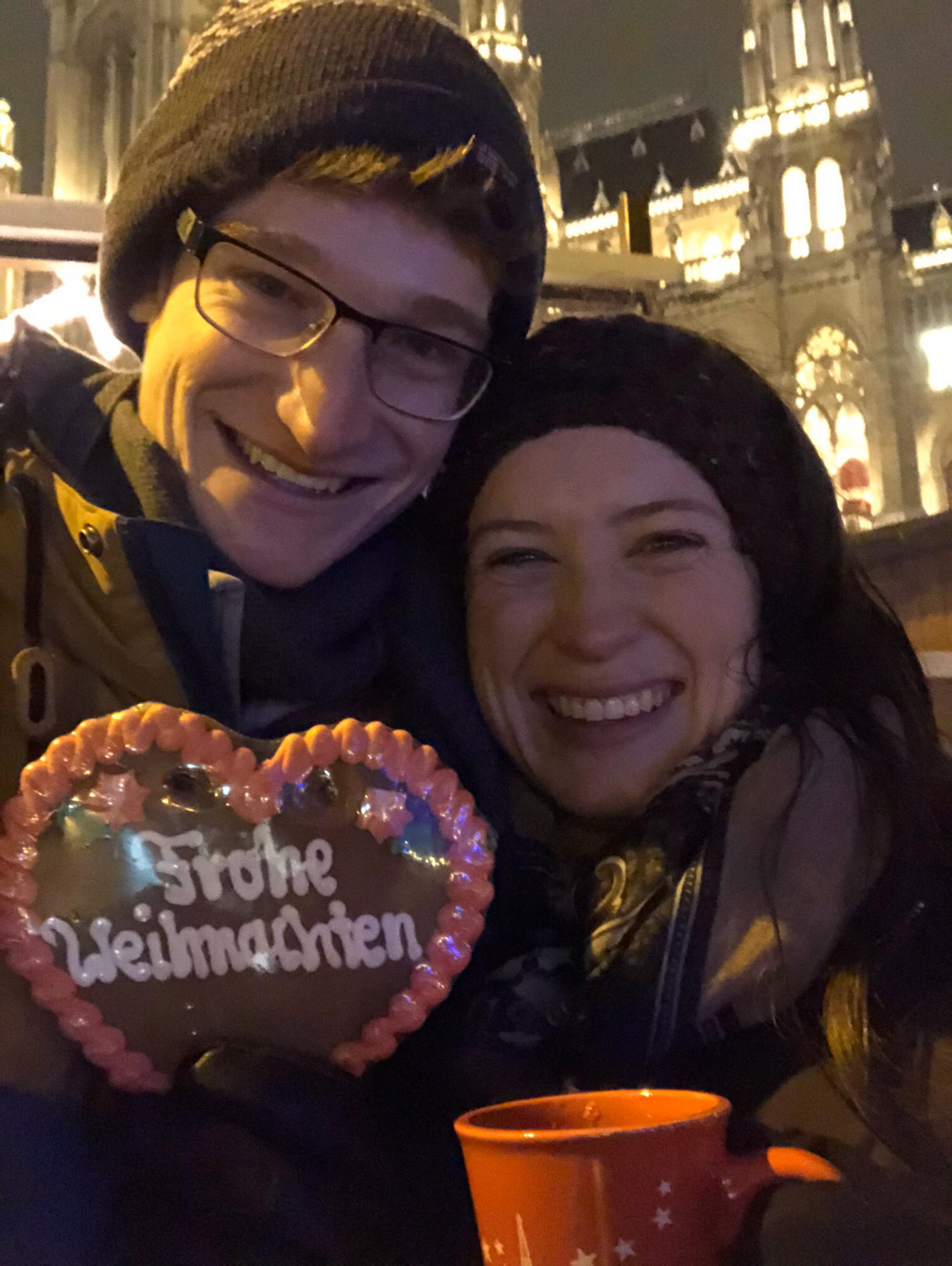 Merry Christmas from the Rathouse Christmas Market in Vienna
