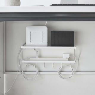 Smart Wall-Mount Cable & Router Storage Rack
