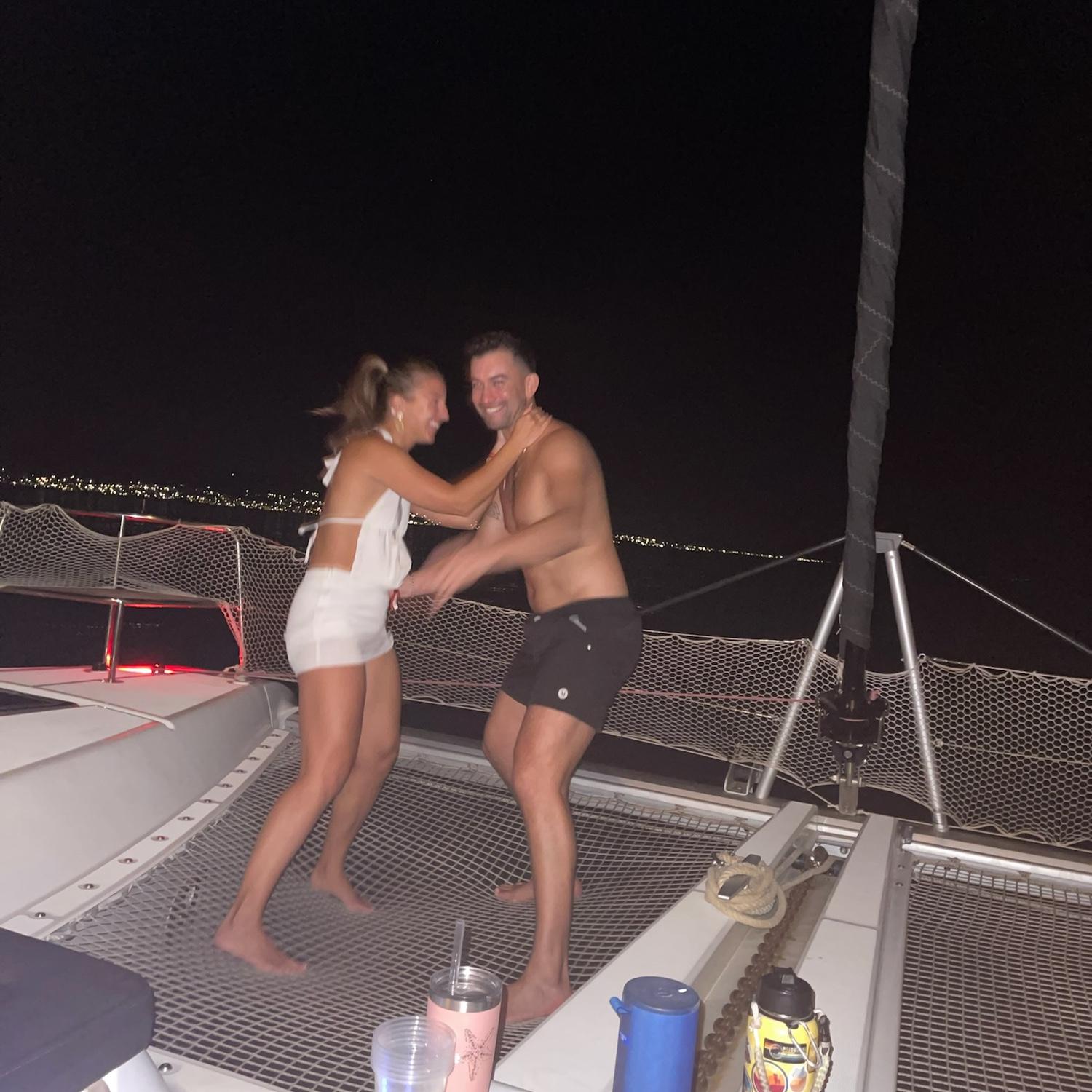 Sailing across the Saronic gulf