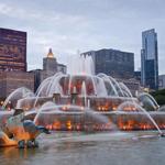 Buckingham Fountain in Grant Park