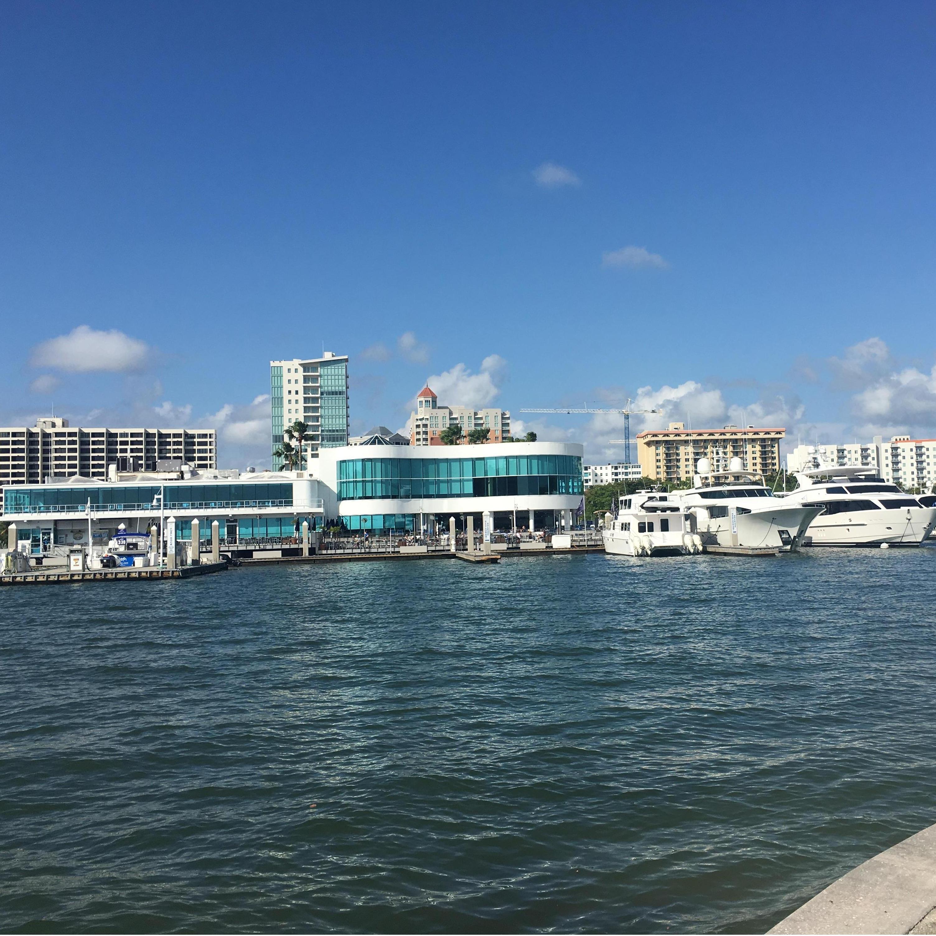 Marina Jacks our favorite marina in Sarasota, FL.
