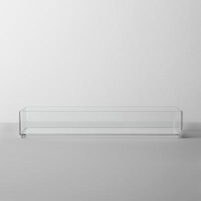 Plastic Organizer Tray 12"W X 4"D X 2"H Clear - Made By Design™