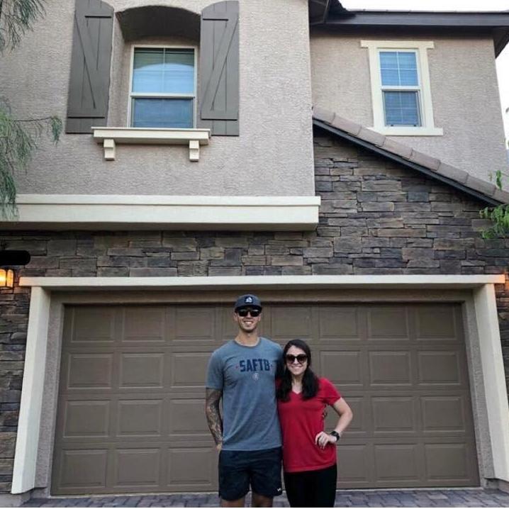 The day our house was officially our home!