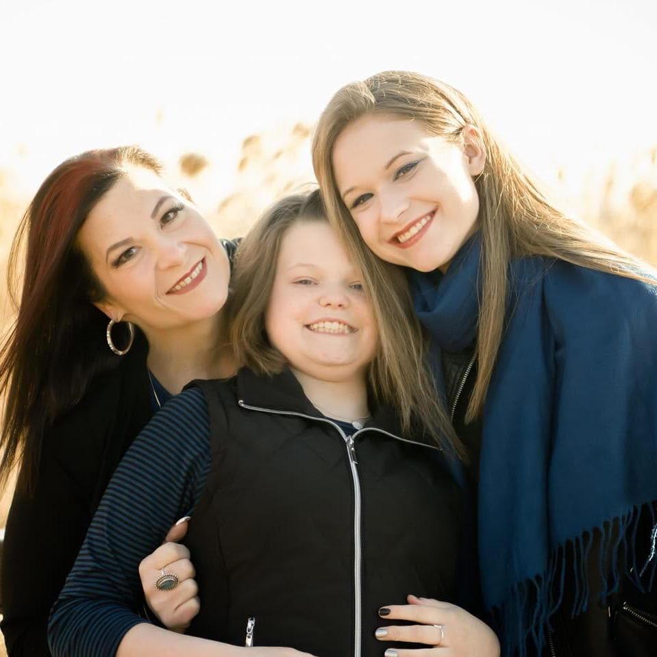 Rebecca and her girls!