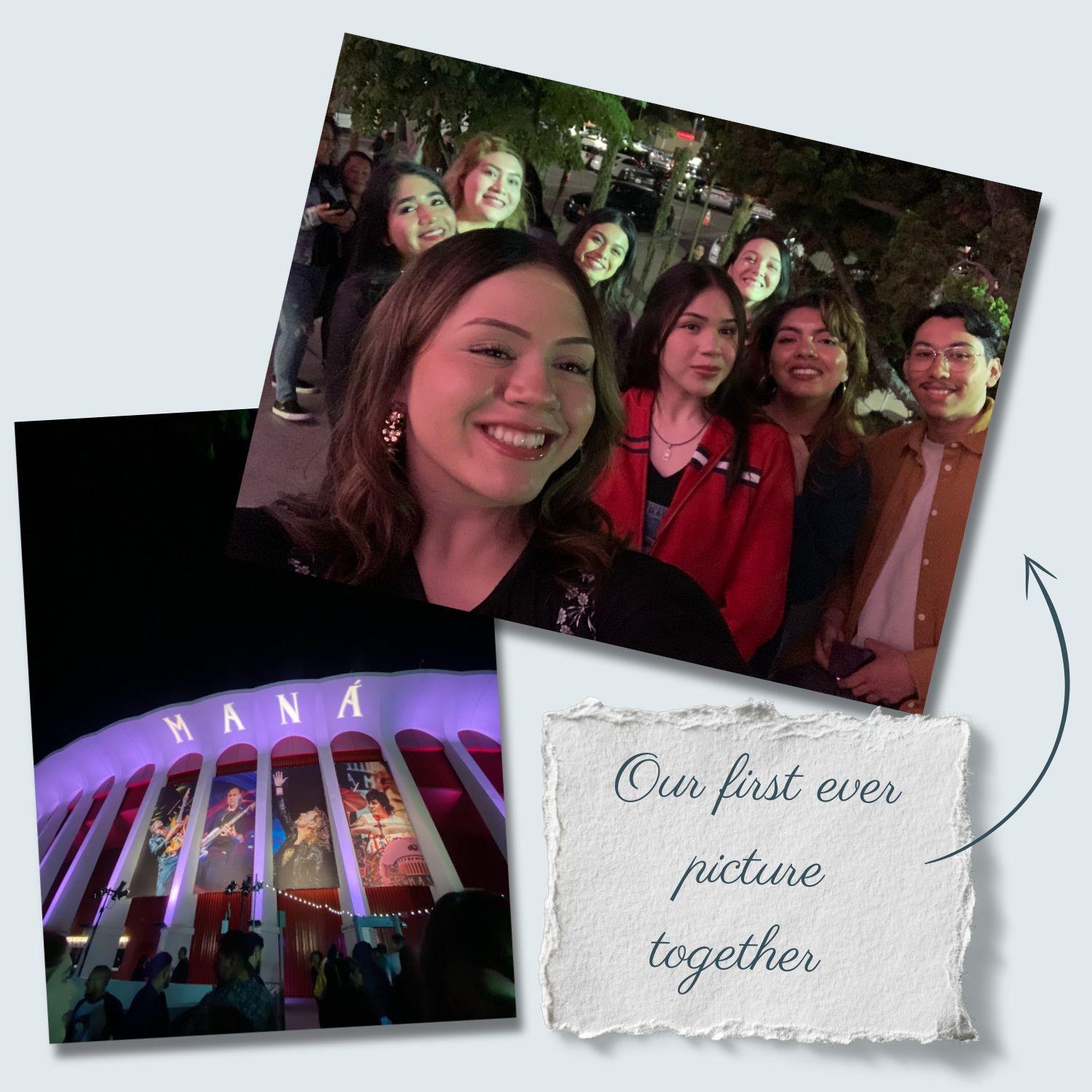 Starting from the beginning, this was the very concert were Gio & Lily met