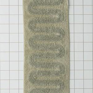 Looped Squiggle Runner Tufted Bath Mat