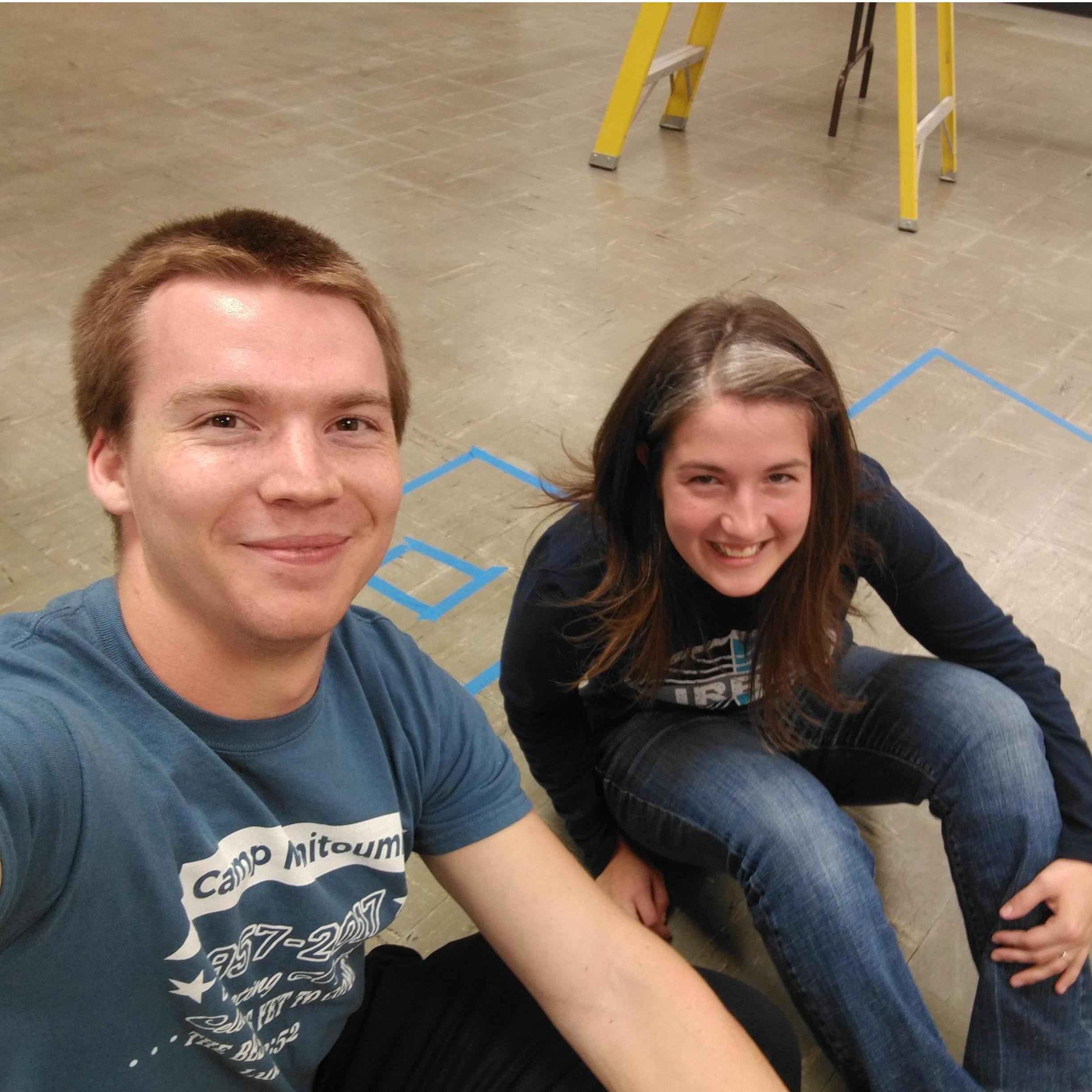 Our very first selfie!