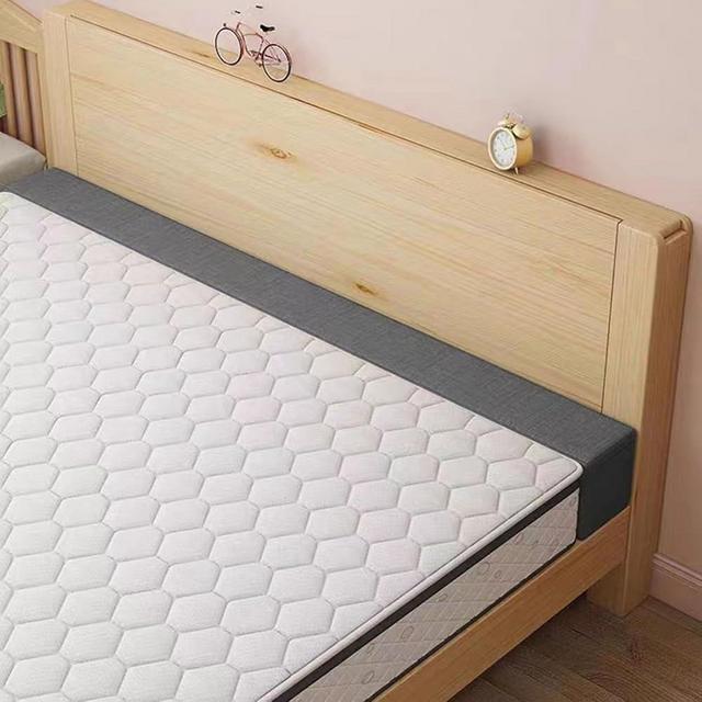 Bed Gap Filler for Headboard Space Filler Bed Crack Pillow Stopper Wall Side Mattress Extender Memory Foam Mattress Gap Filler Queen Bed 59x4x10 Inches