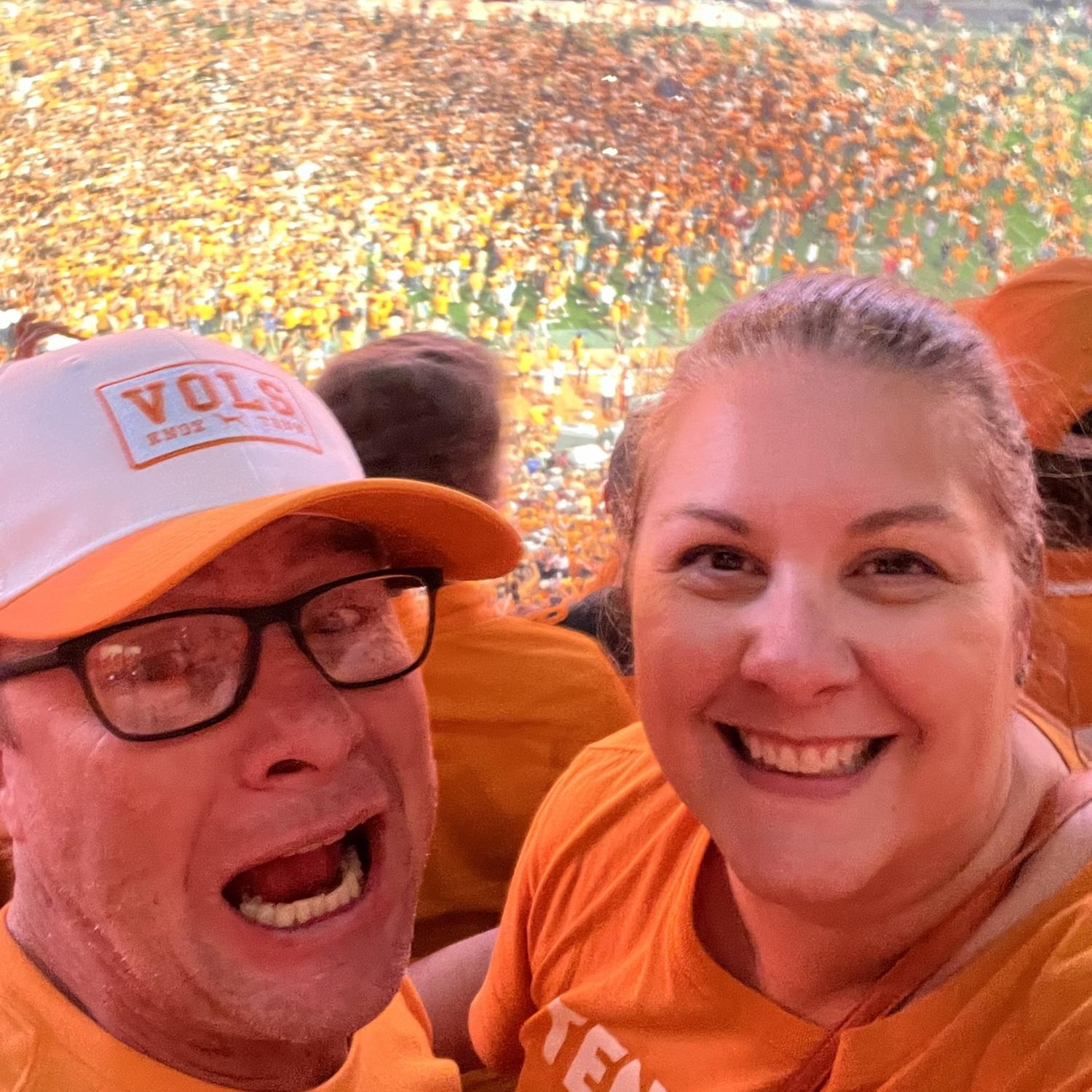 The day BAMA LOST at UT!  This solidified Andy as a Vol fan😃
