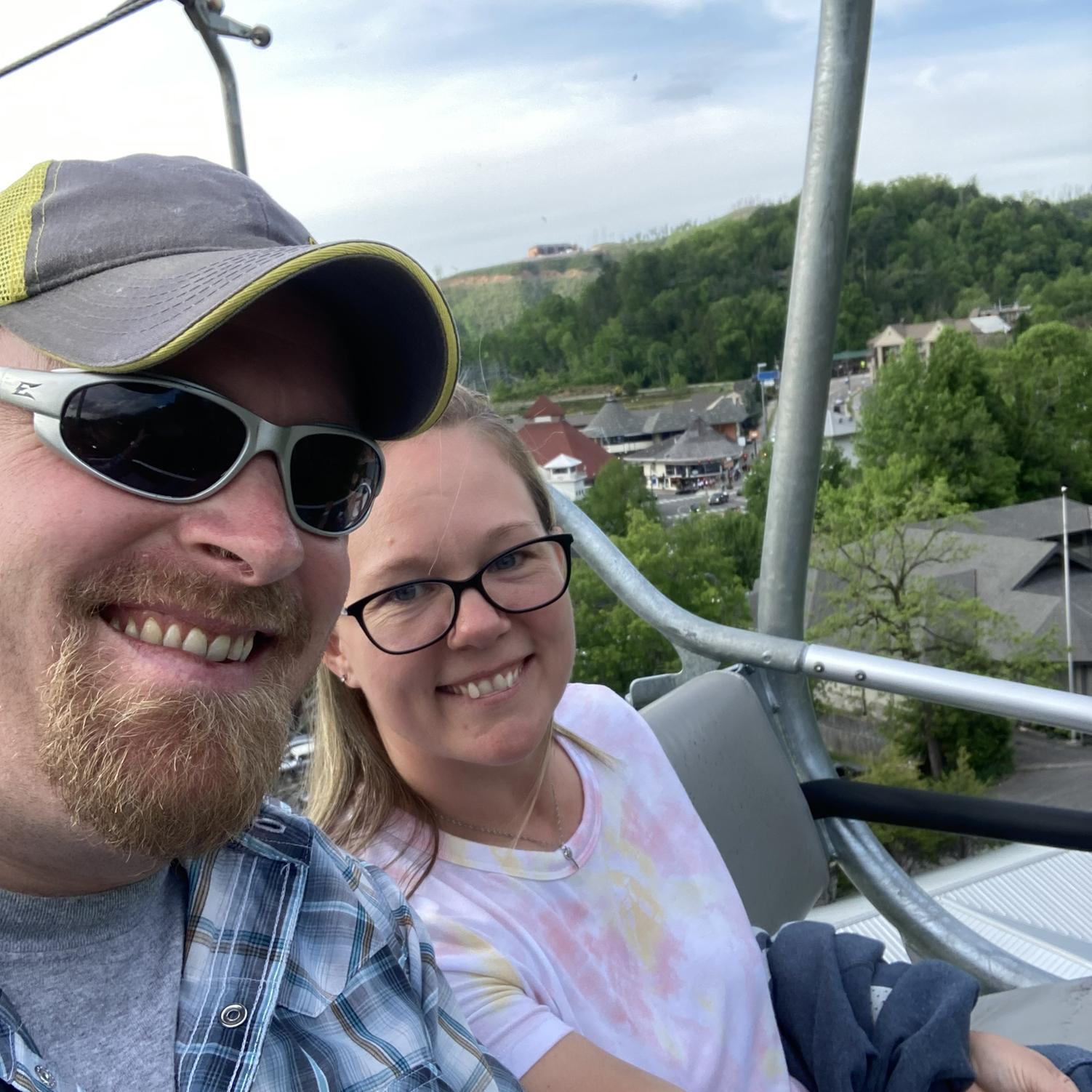 Our first mini trip away.