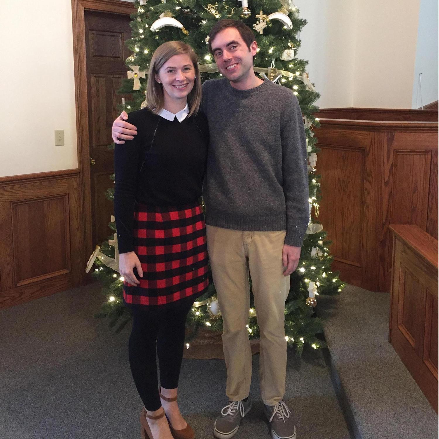 Christmas 2018. Ryan got to visit Lauren's hometown for the first time and see where he is getting married in August 2019!