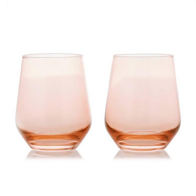 Set-Of-Two Stemless Glasses