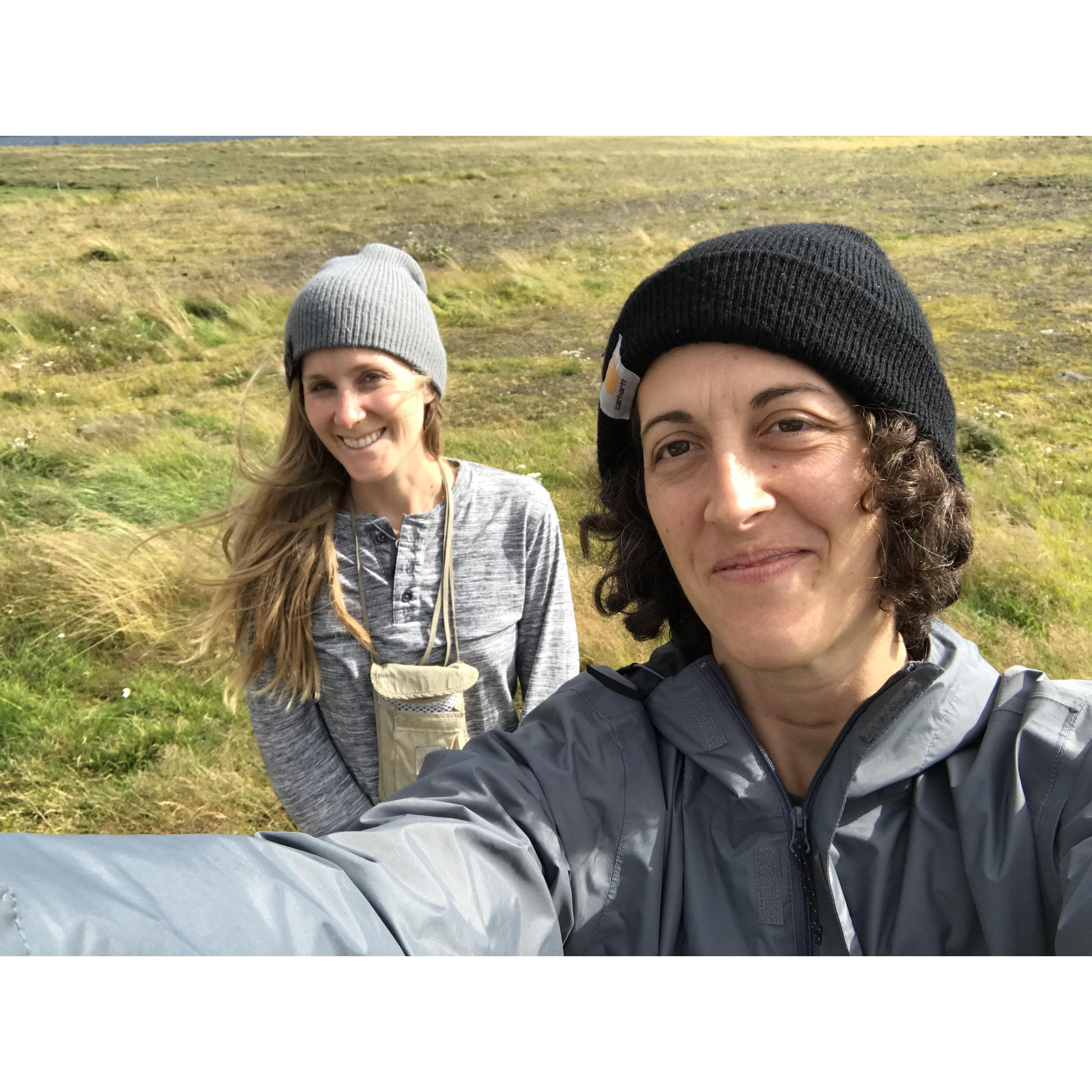 We went to Iceland together once.