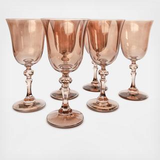 Estelle Regal Wine Goblet, Set of 6