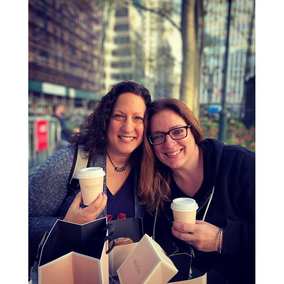 Coffee in Bryant Park