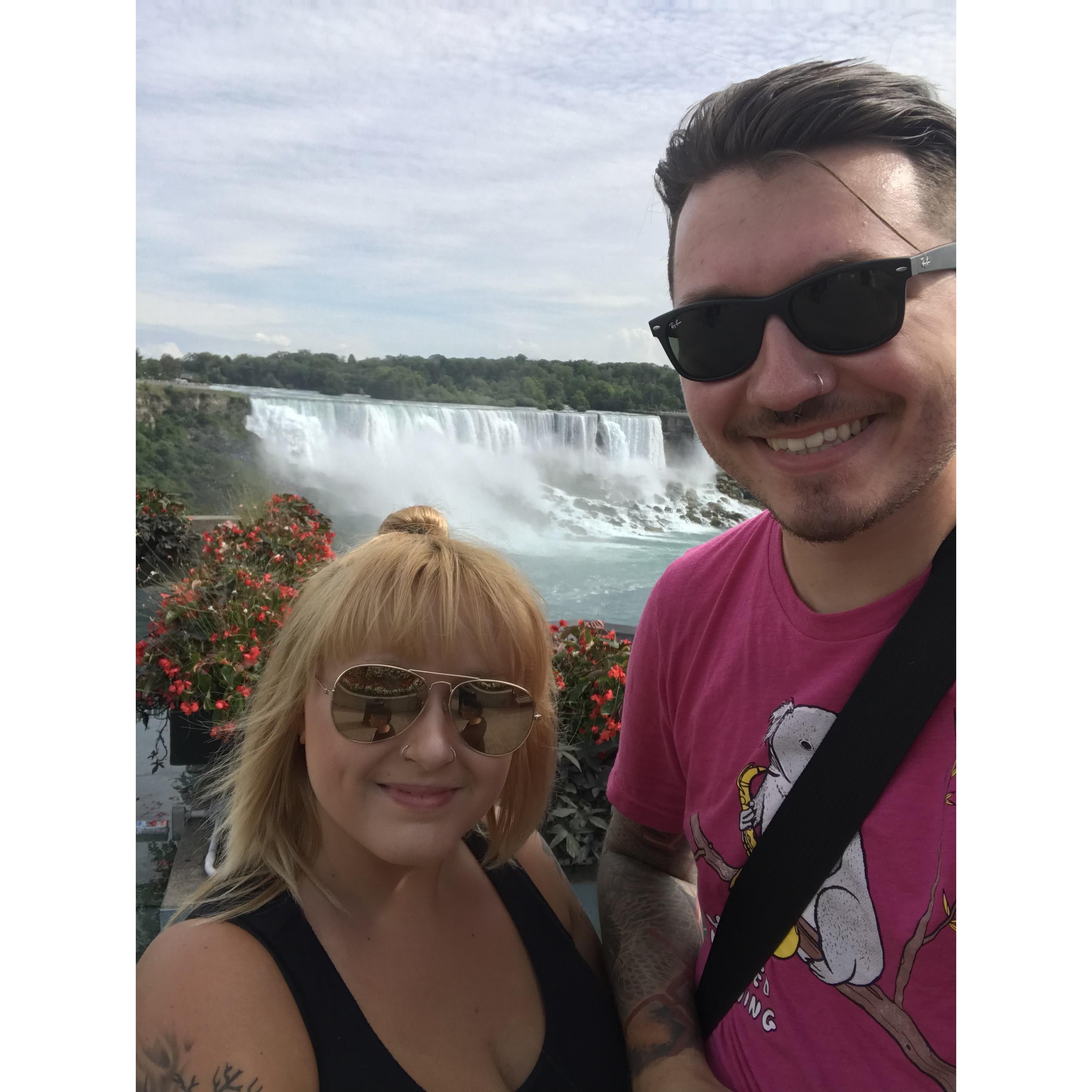 Our trip to Niagara Falls.