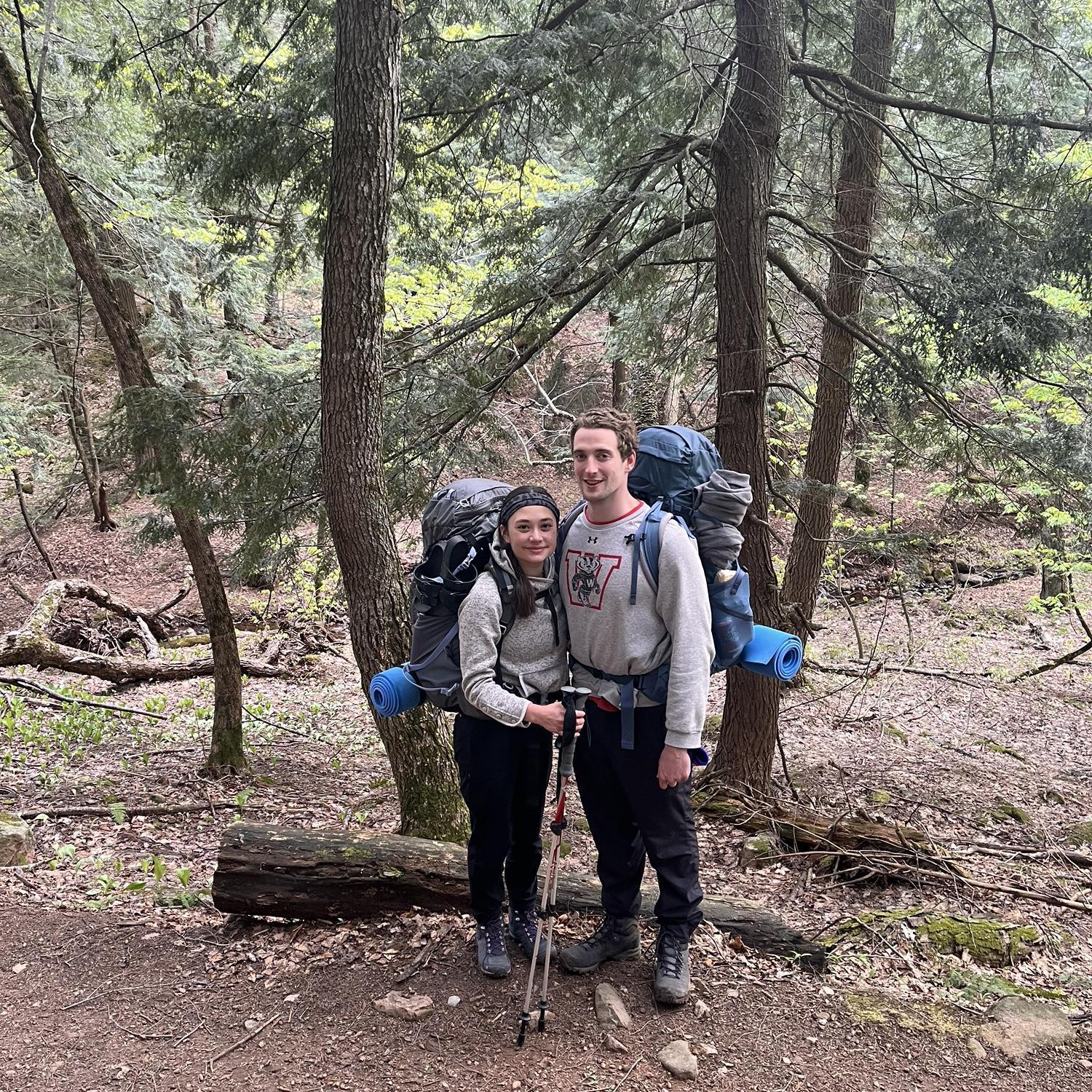 Backpacking trip with friends in the Porcupine Mountains State Park, Upper Peninsula of Michigan.