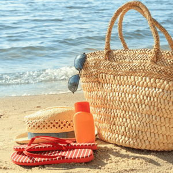 Sunscreen and Beach Essentials
