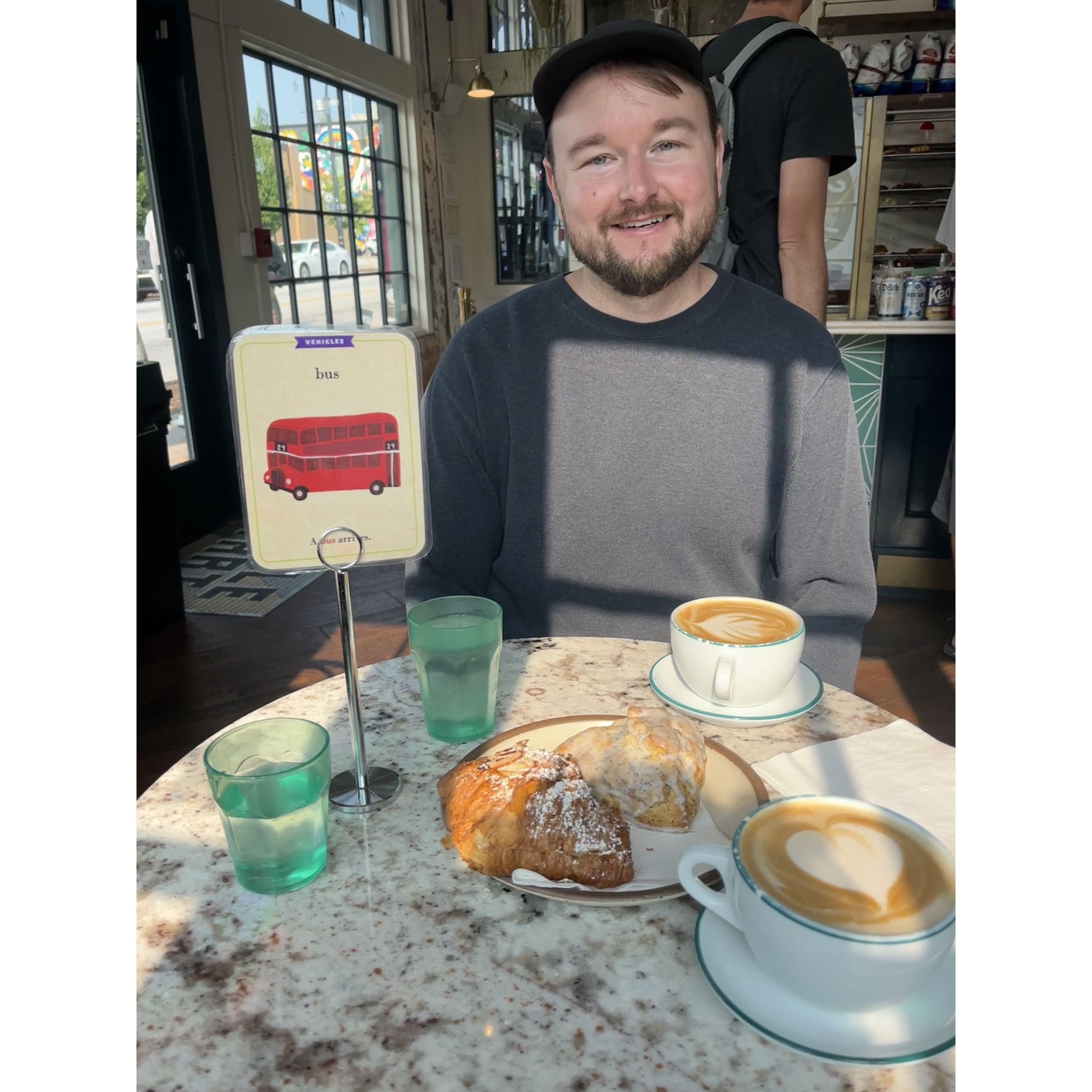 cafe mornings at Little Tart <3