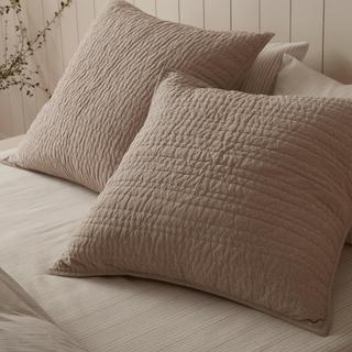 Channel Handstitched Organic Euro Sham