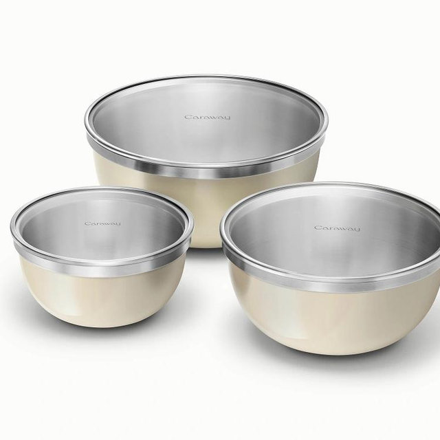 Mixing Bowl Set - Cream