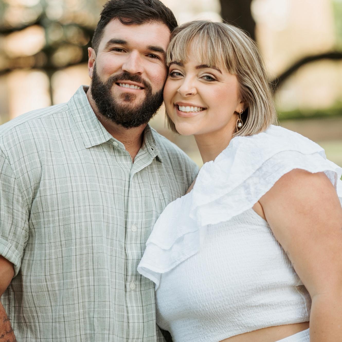 Engagement pictures where we met! Maryville College