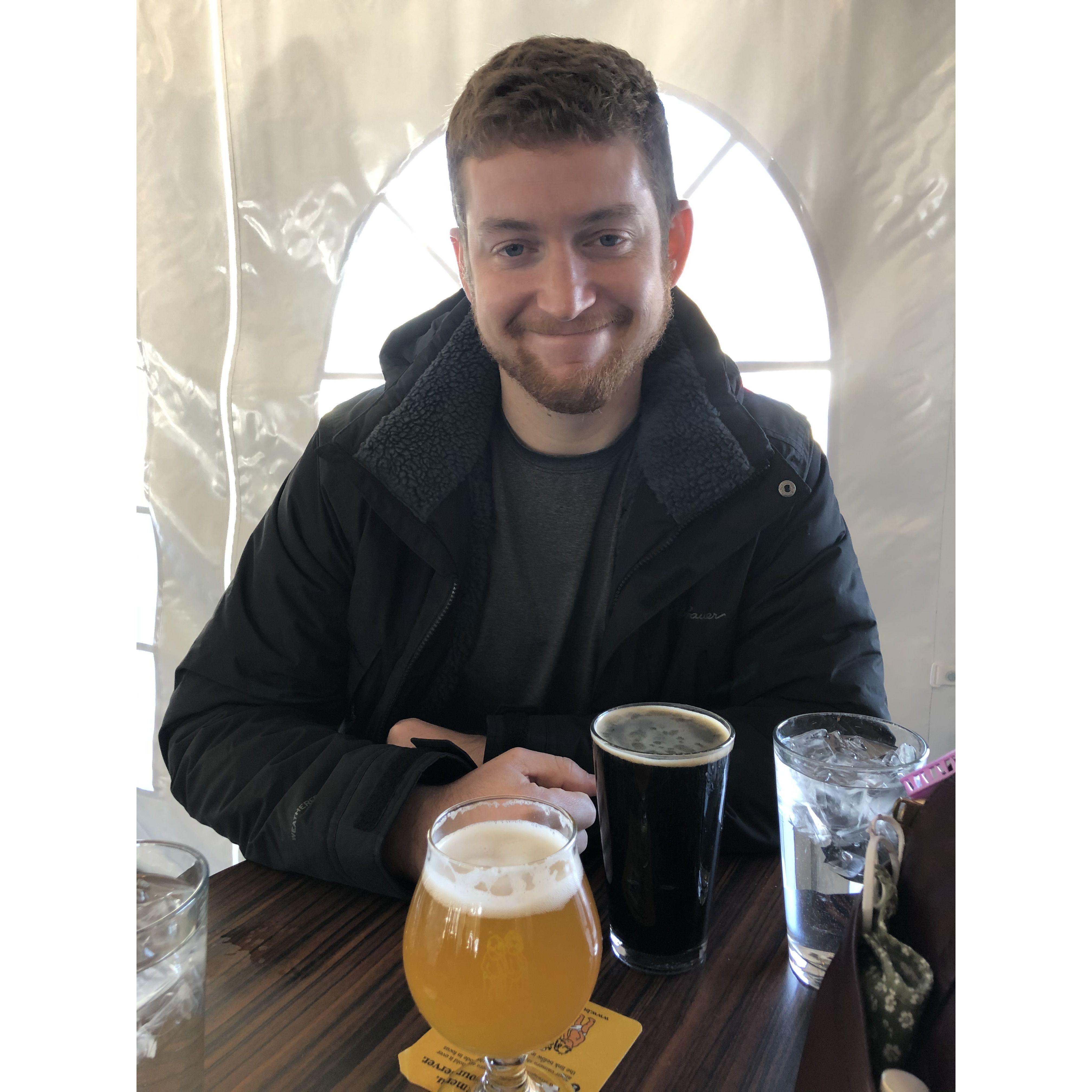 Joey and I then dated long distance when I had to return to Denver to teach in January.