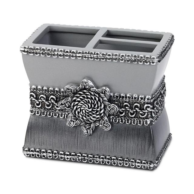 Avanti Braided Medallion Granite Toothbrush Holder