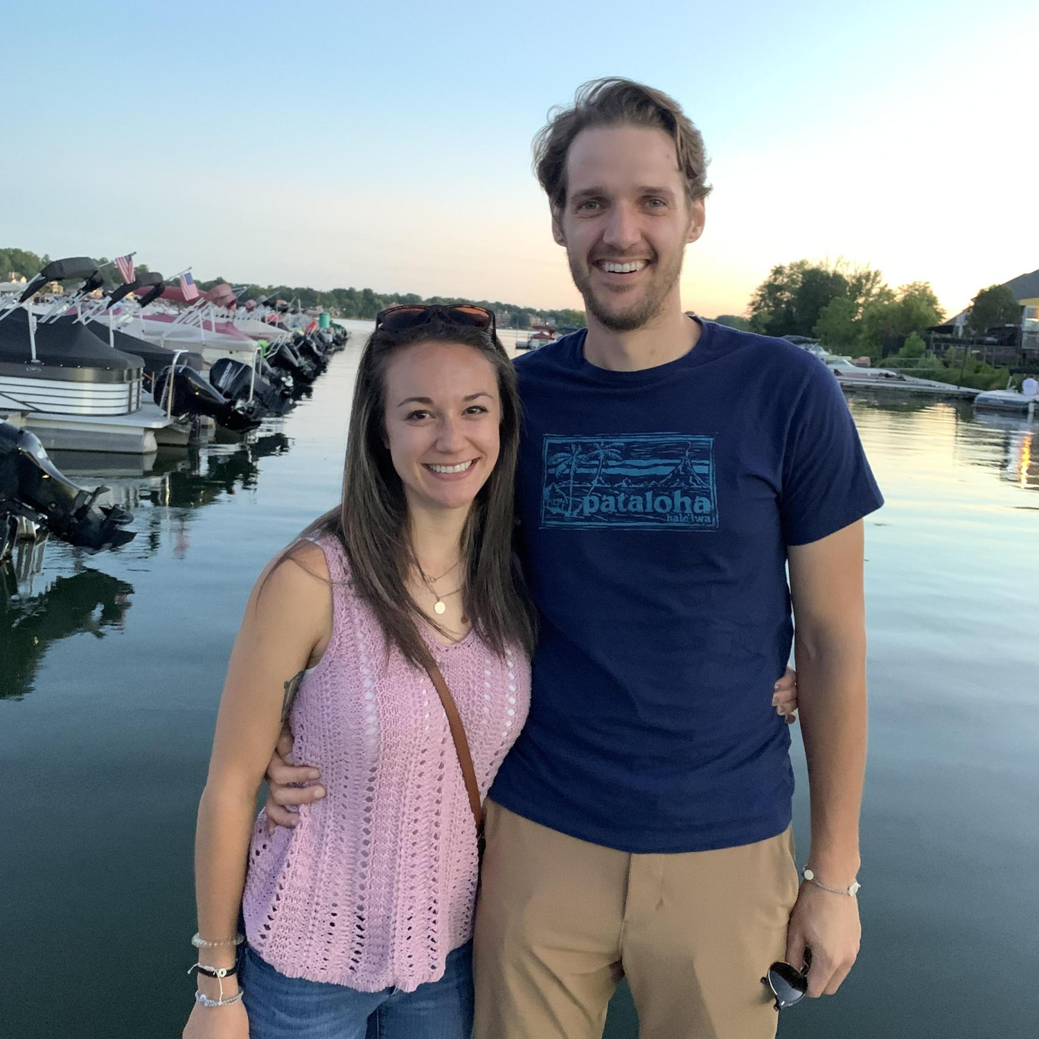 Haley + Paul on a trip to Indianapolis to visit friends Patrick and Heather!